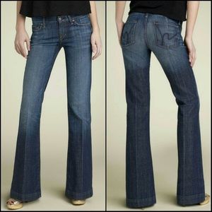 Citizens of Humanity Dunaway Wide Leg Jeans  27